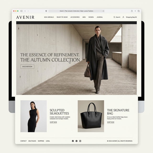 Portafolio Softyum - Diseño web para marcas de lujo y moda